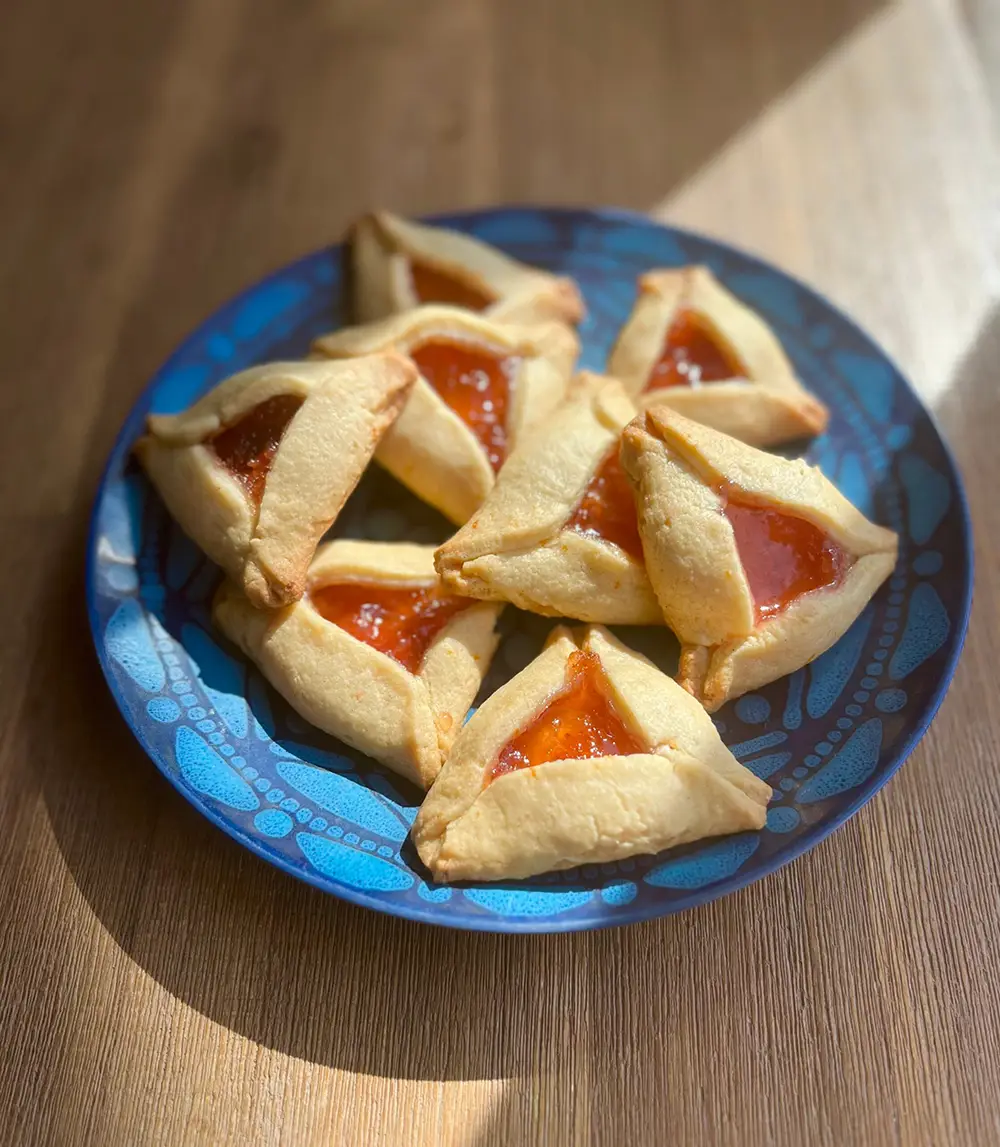 A Heart-Healthy Twist on a Purim Classic Apricot–Walnut Hamantaschen