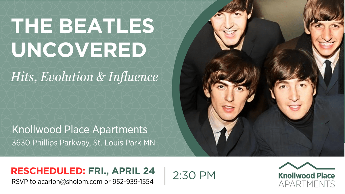 Beatles music event Twin Cities senior living