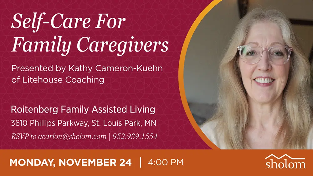 Self-care for family caregivers St. Louis Park